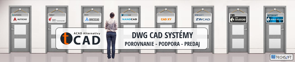 tCAD - Profesionálne DWG CAD Systémy